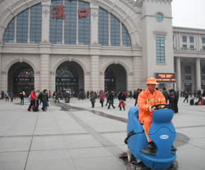 漢口火車站-嘉得力洗地機